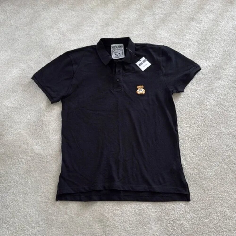 Moschino Black Polo Shirt